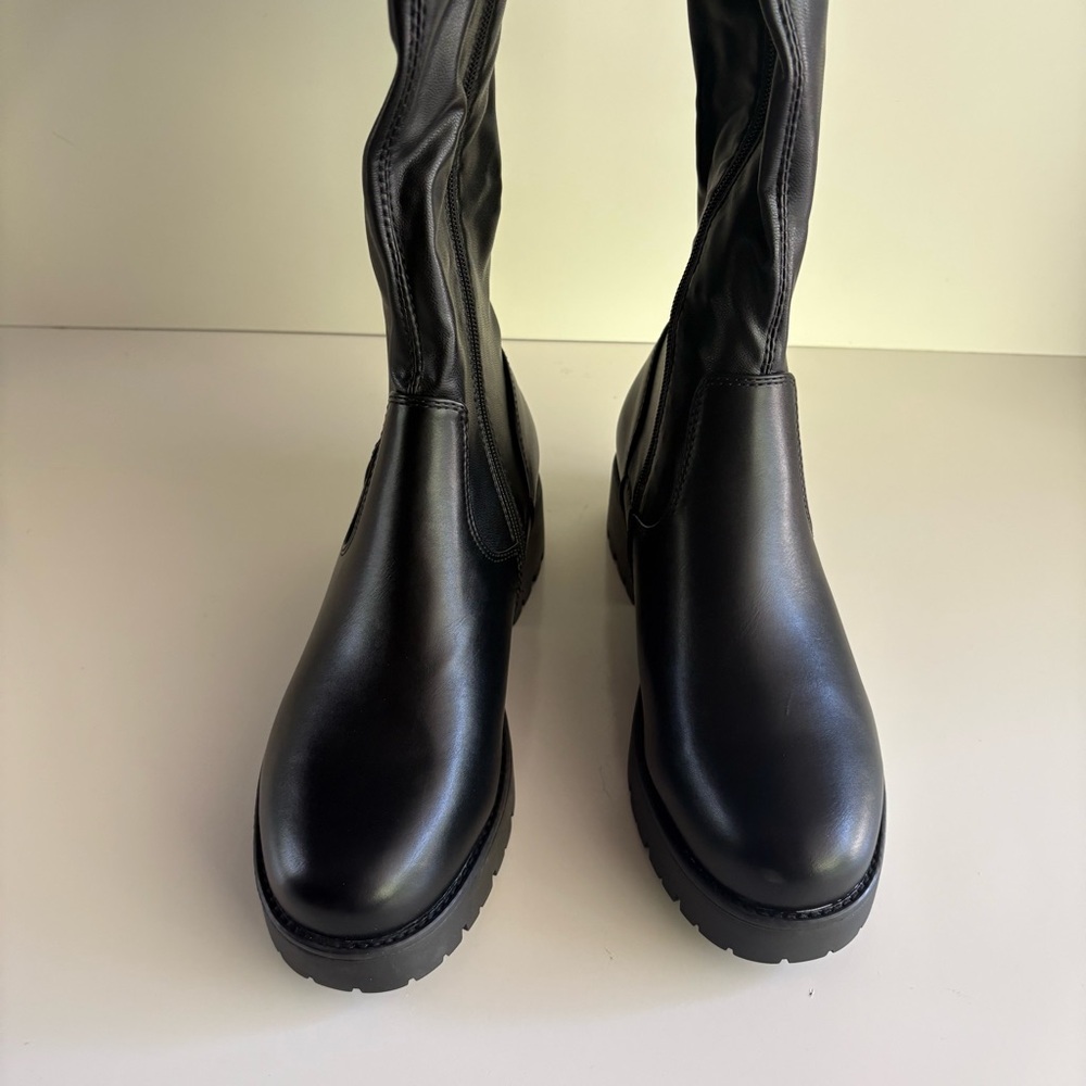 NIB Azalea Wang Eureva Over The Knee Boots Size 7.5 - Picture 5 of 9